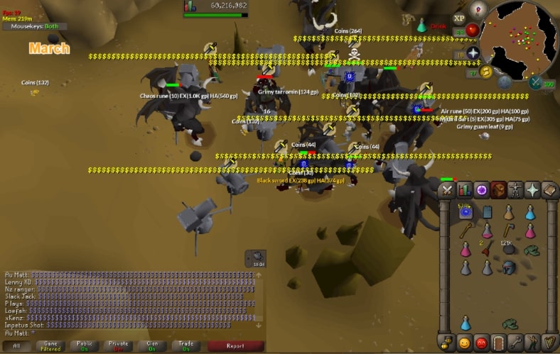 Au OSRS clan slayer anti crashing event