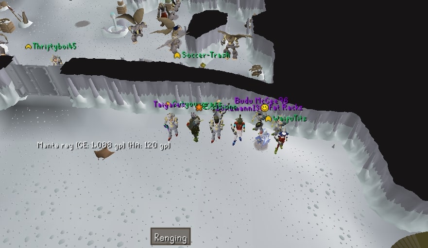 Au OSRS clan armadyl mass event