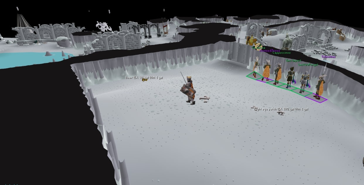 Au OSRS clan bandos mass event