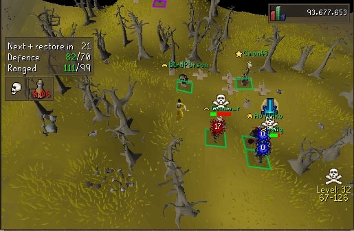 Au OSRS clan black chinchompa mass event