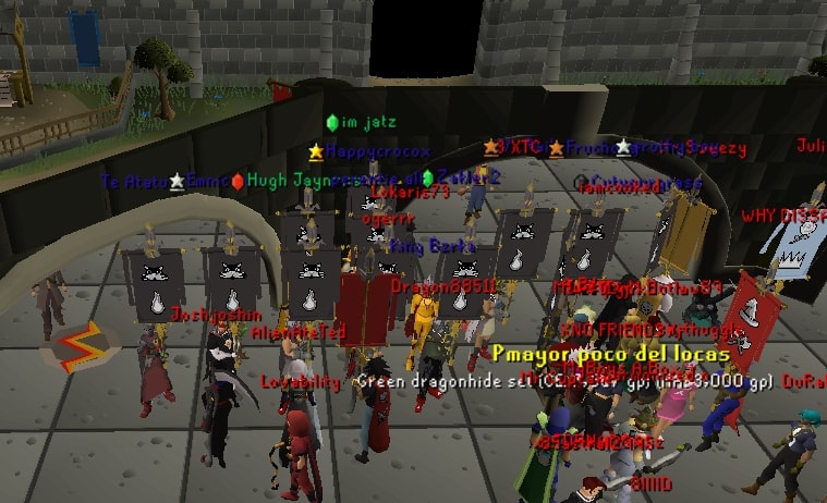 Au OSRS clan g e lads event
