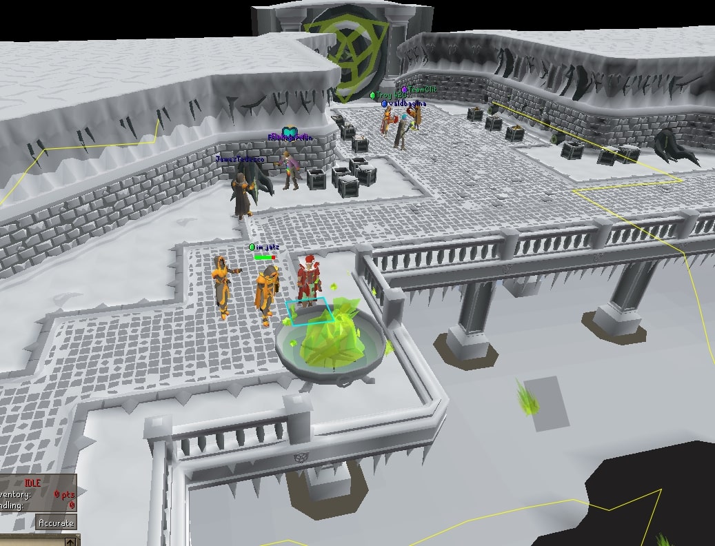 Au OSRS clan wintertotd dupe pet for zakler event