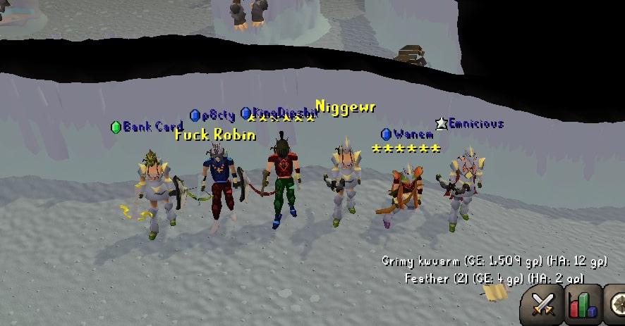 Au OSRS clan sara mass event