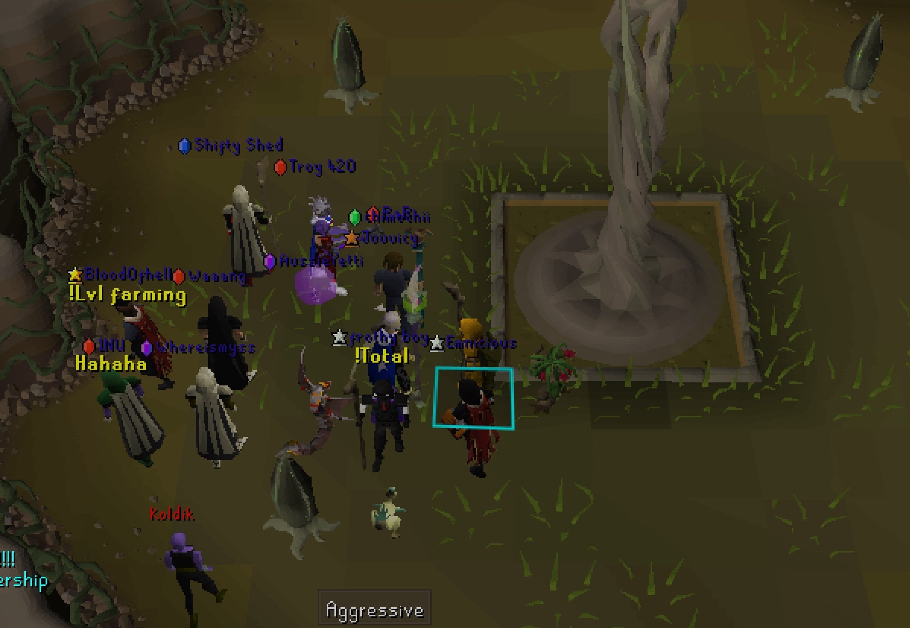 Au OSRS clan hespori warriors united event