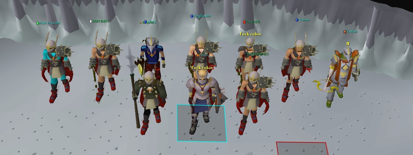 Au OSRS clan bandos mass event